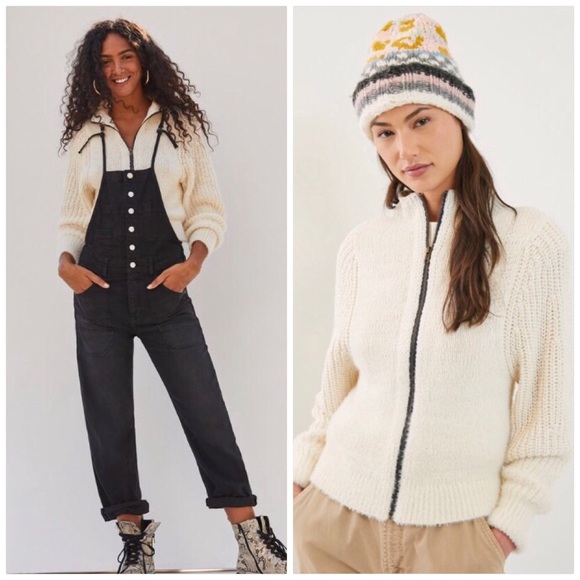 NWT ANTHROPOLOGIE WINNIE RIBBED SWEATER JACKET - Picture 8 of 13